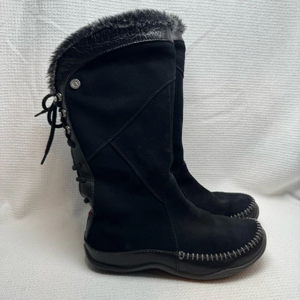 The North Face Janey Black Suede Boots, Women’s Size 6